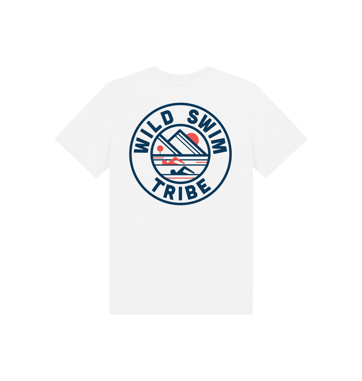 White Printed Kids T-Shirt