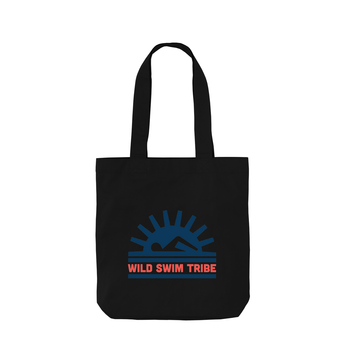 Black Printed Bag