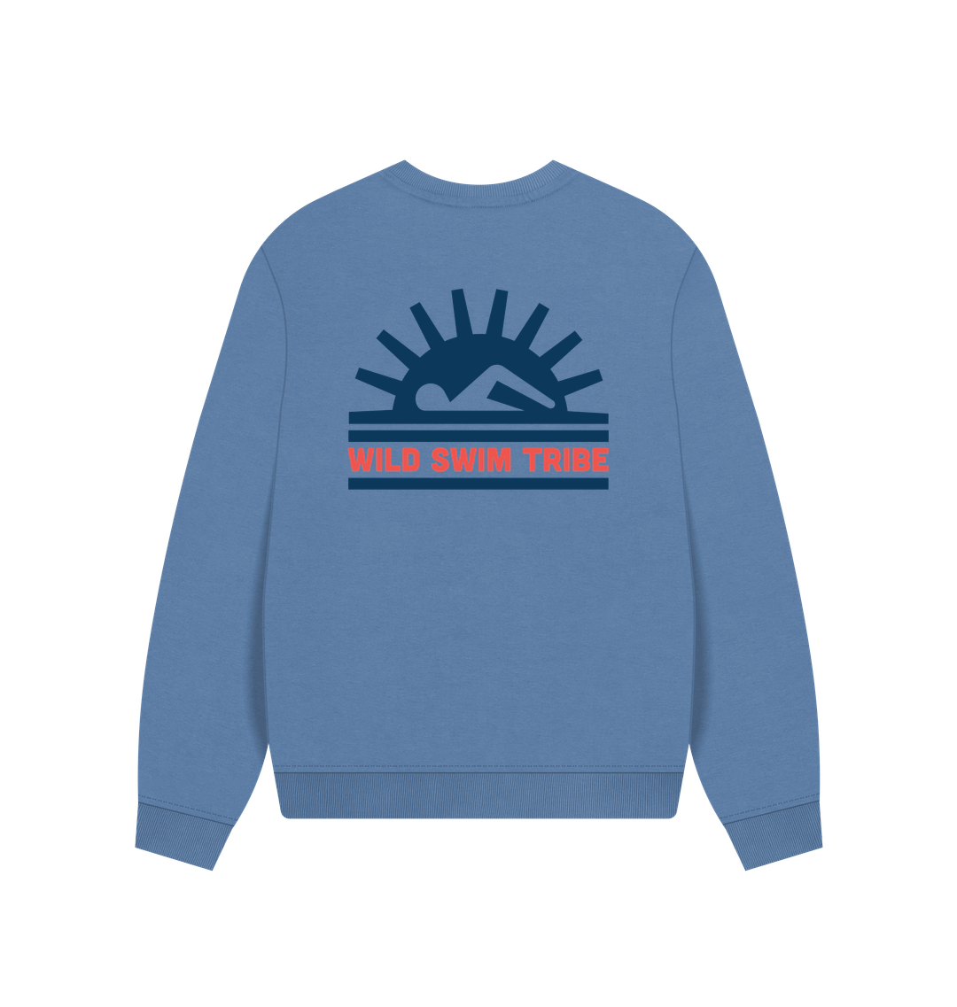 Solent Printed Sweater Back