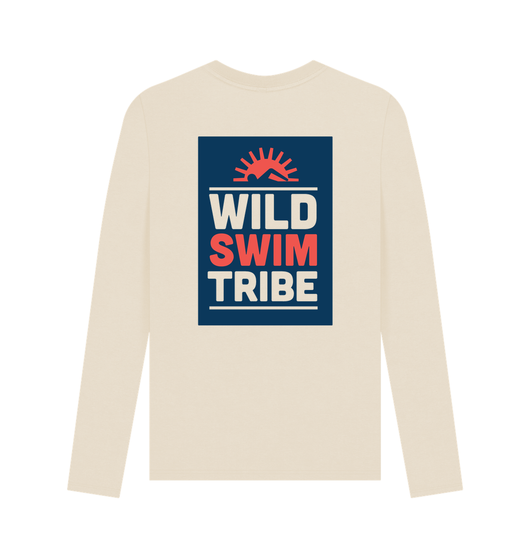 Oat Printed Long Sleeve T Shirt Back