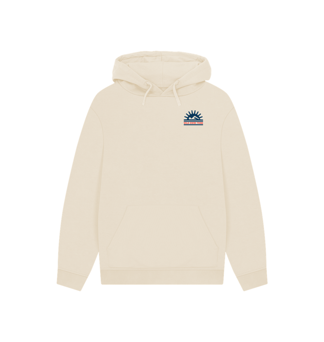 Oat Printed Hoody Front