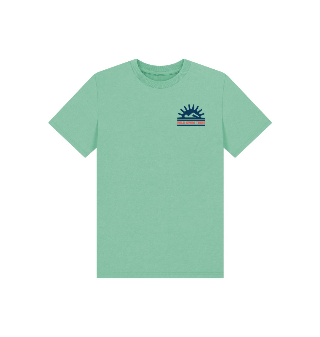Peppermint Printed Kids T-Shirt Front