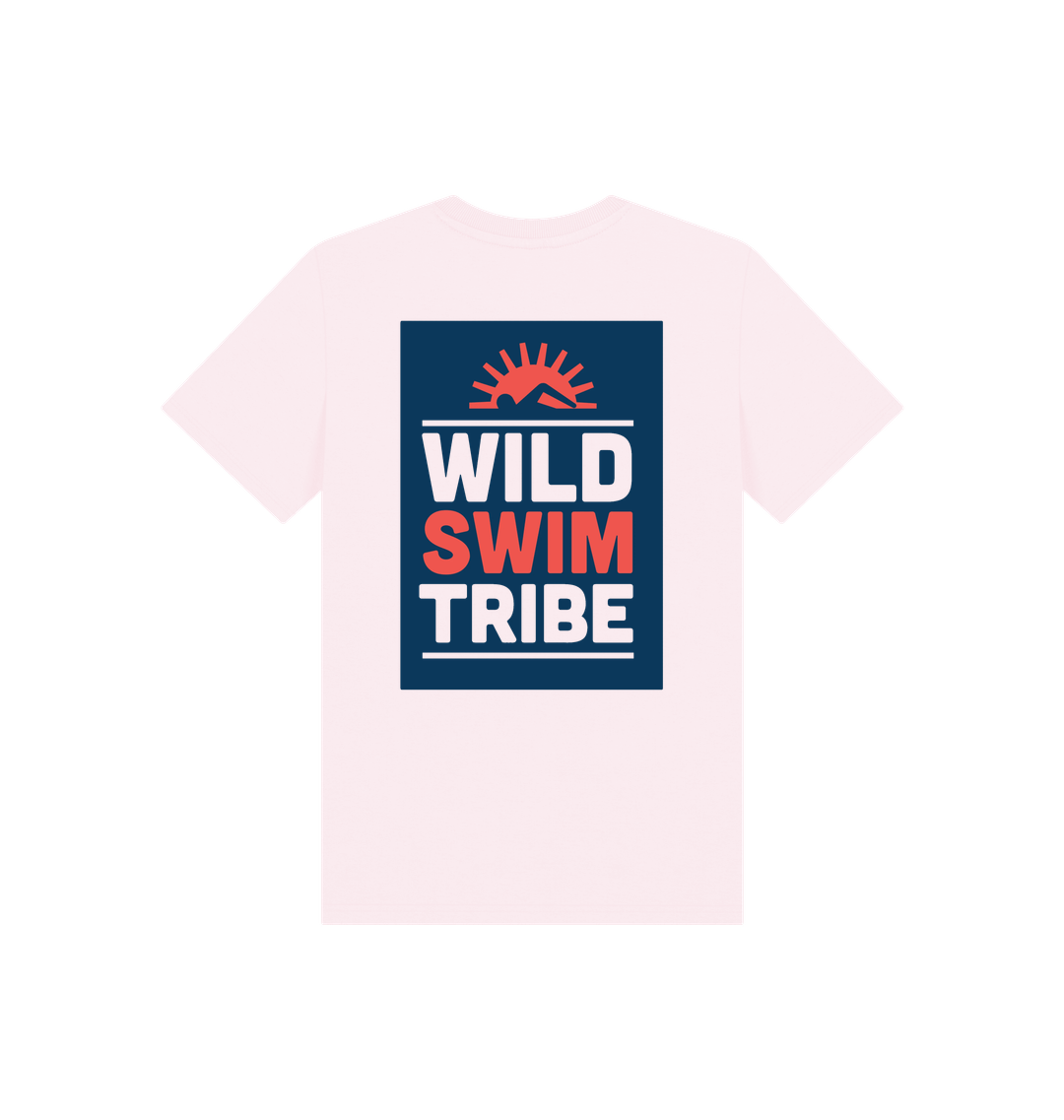 Pink Printed Kids T-Shirt Back