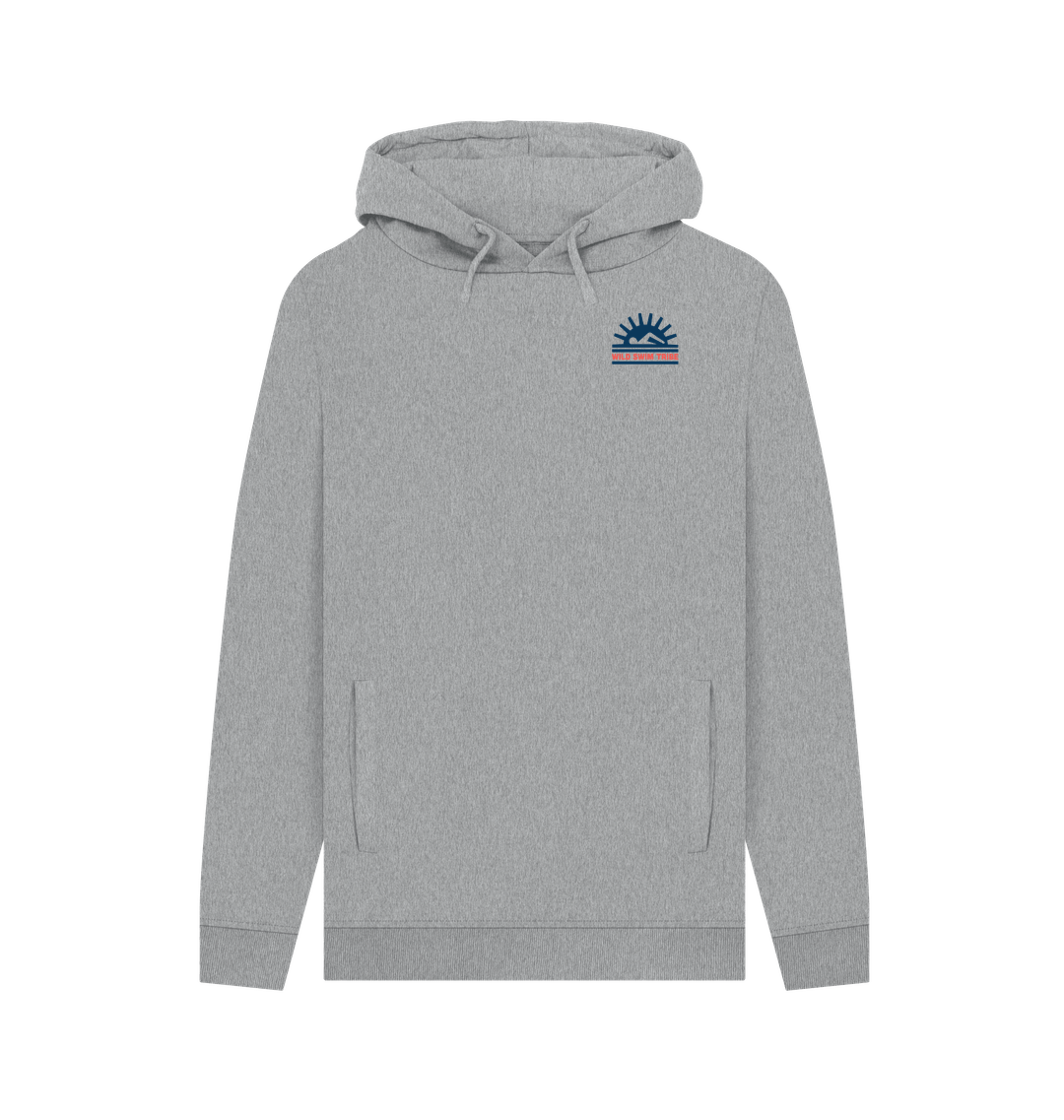 Light Heather Printed Hoody Front