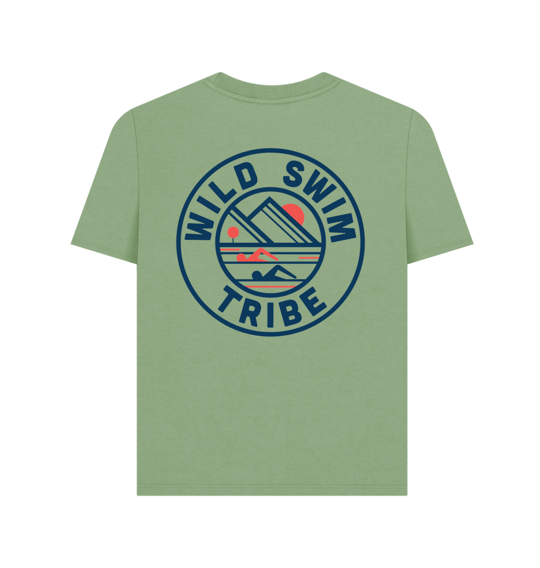 Sage Printed T-shirt Back