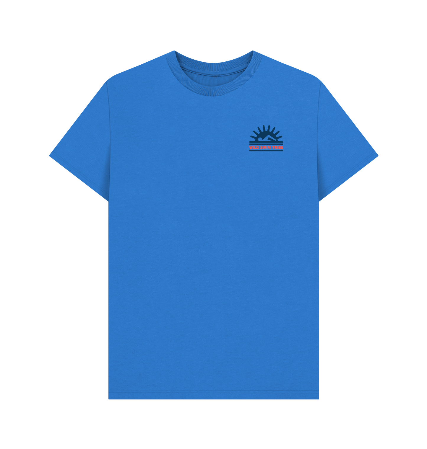 Bright Blue Printed T-shirt
