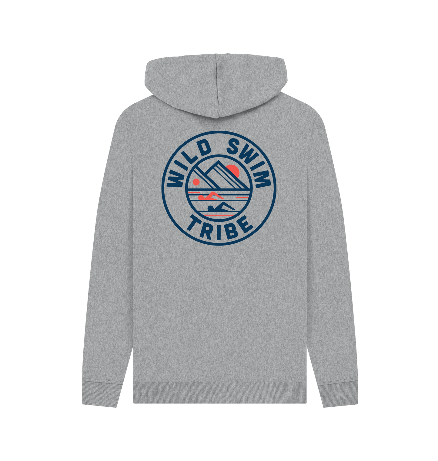 Light Heather Printed Hoody