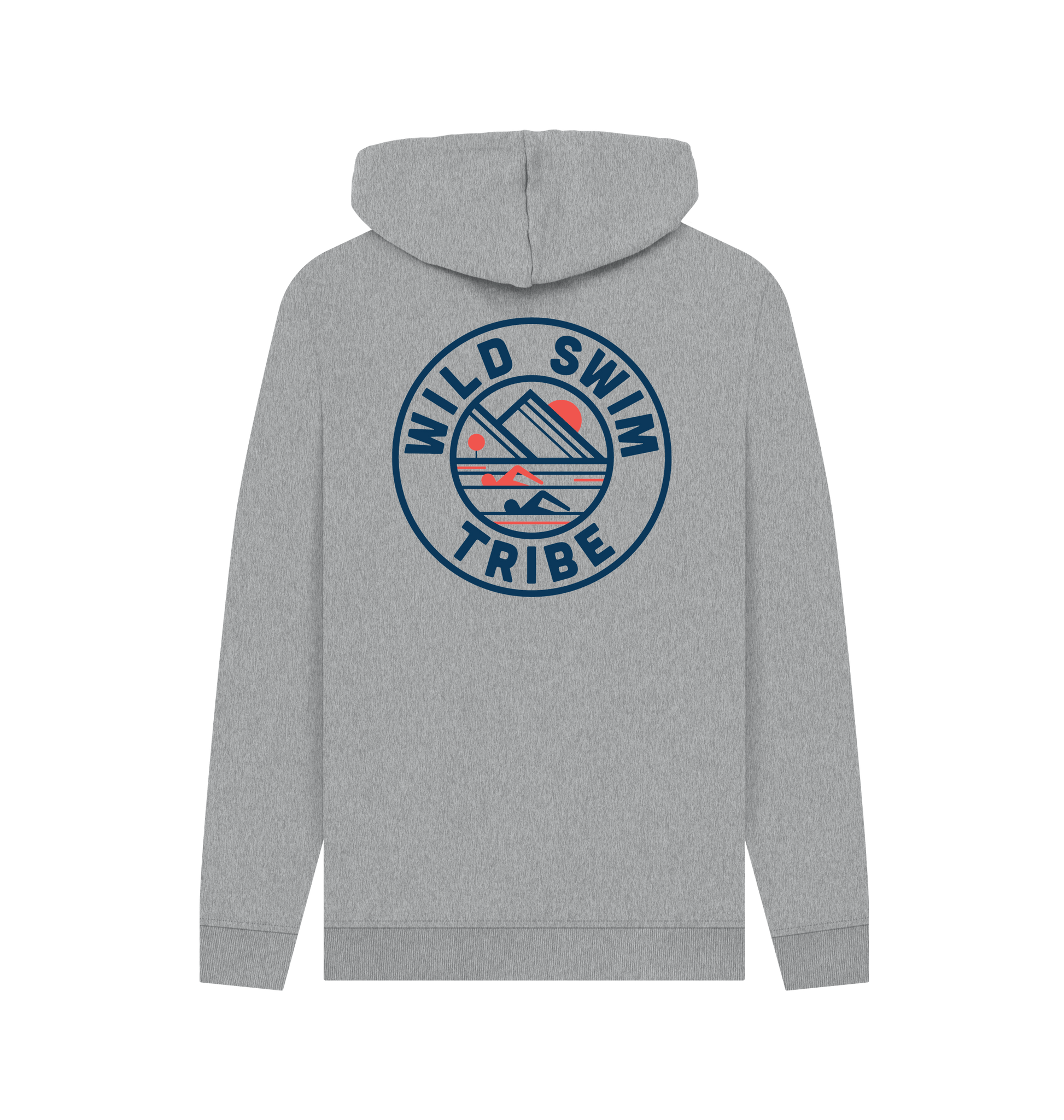 Light Heather Printed Hoody
