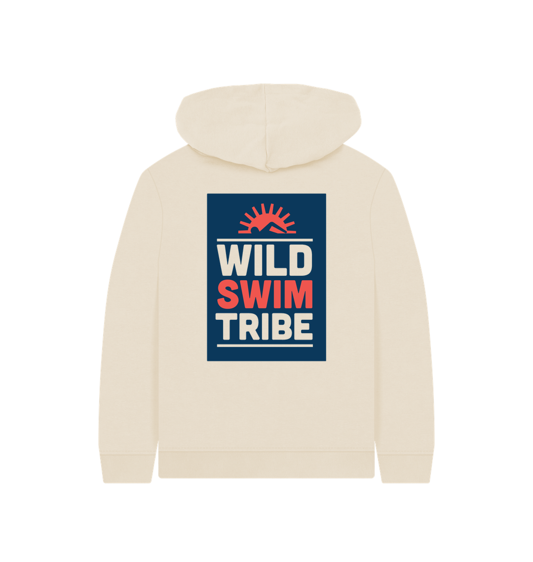 Oat Printed Kids Hoodie Back