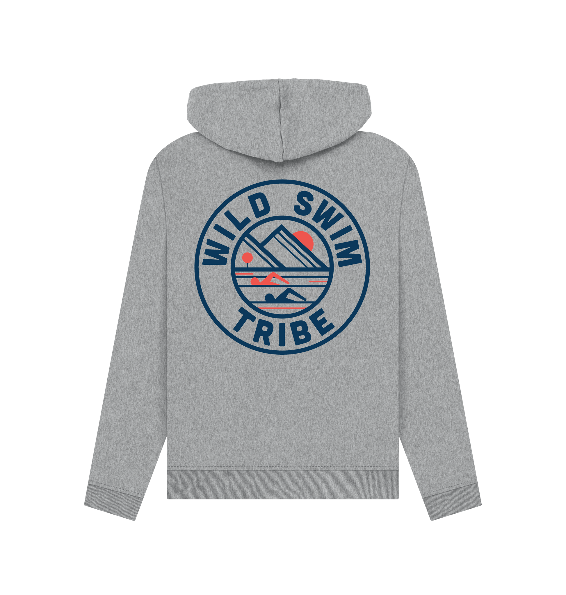 Light Heather Printed Hoody