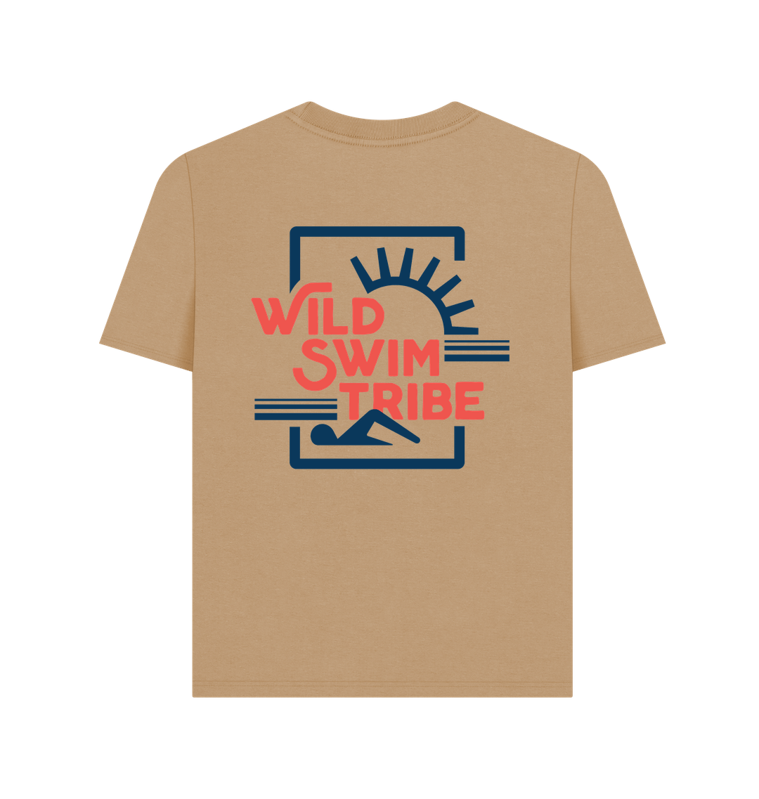 Sand Printed T-shirt Back
