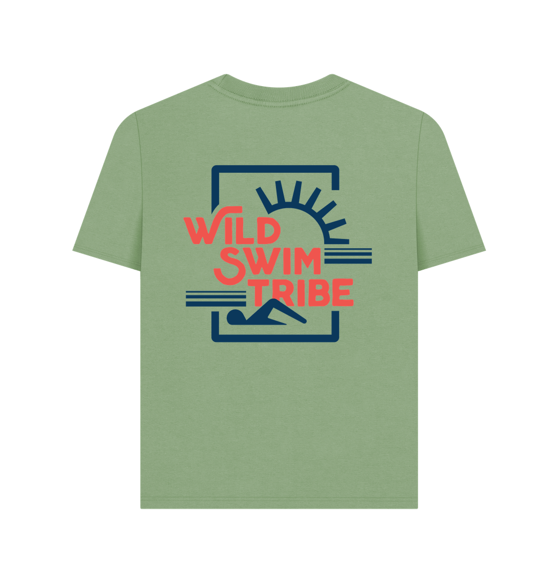 Sage Printed T-shirt Back