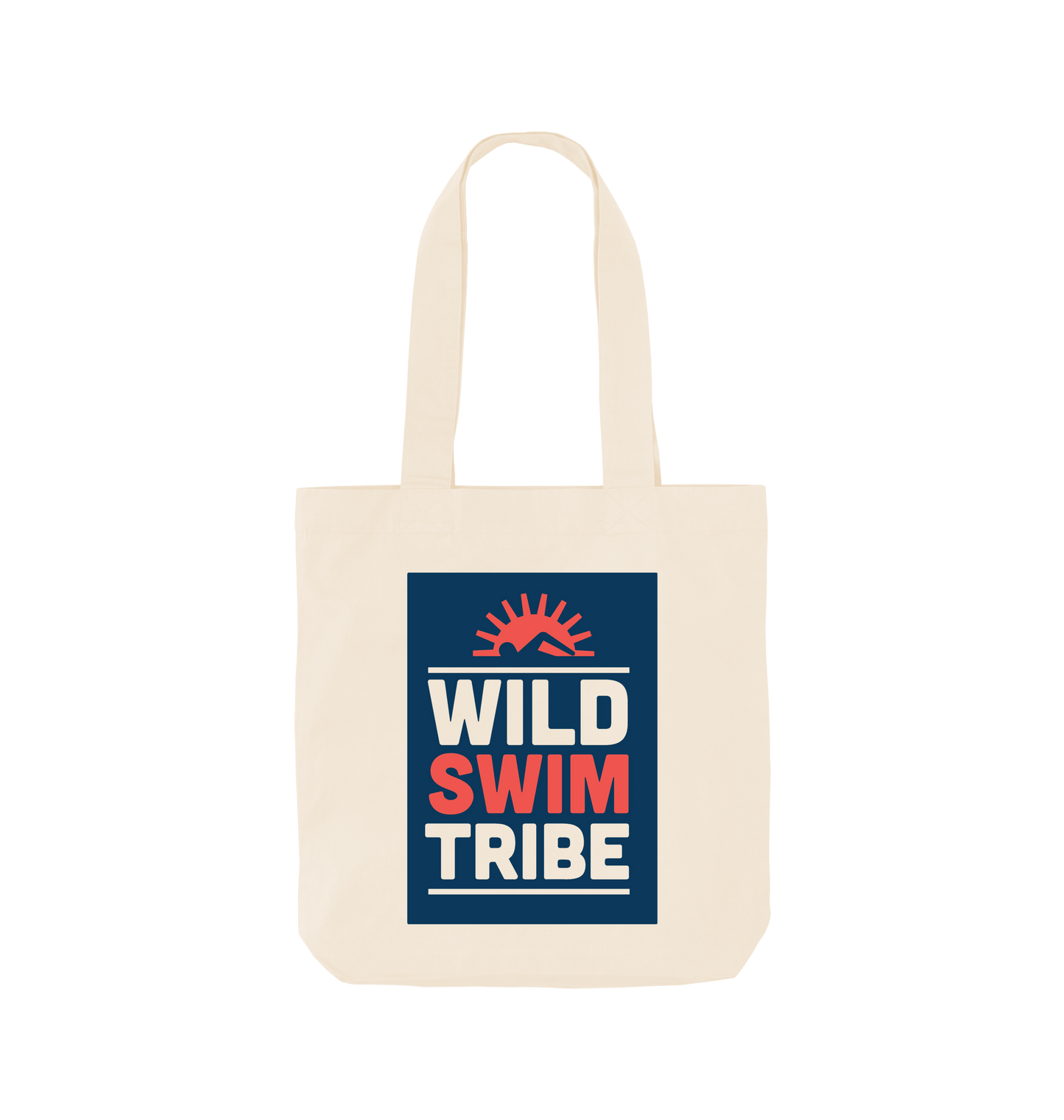 Natural Printed Bag