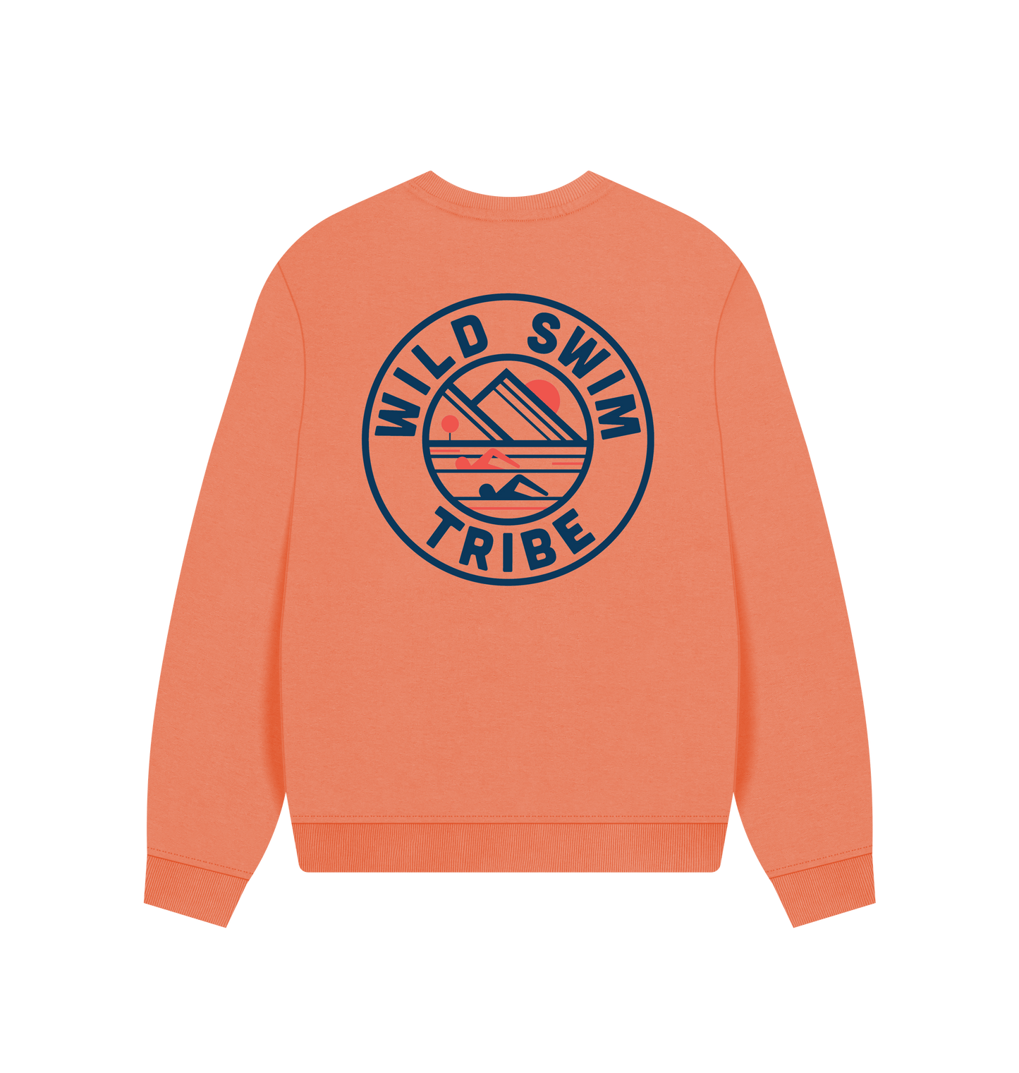 Apricot Printed Sweater