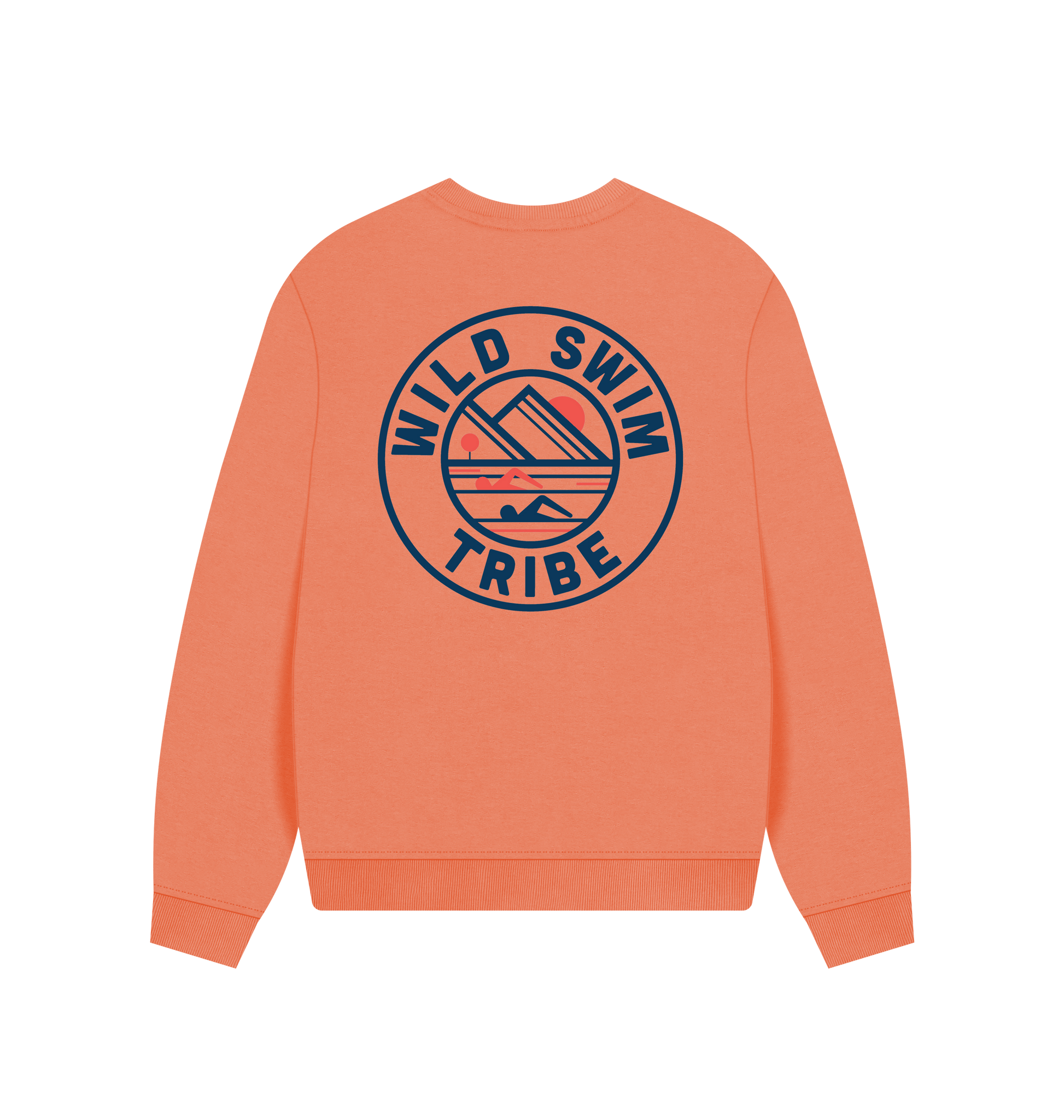 Apricot Printed Sweater