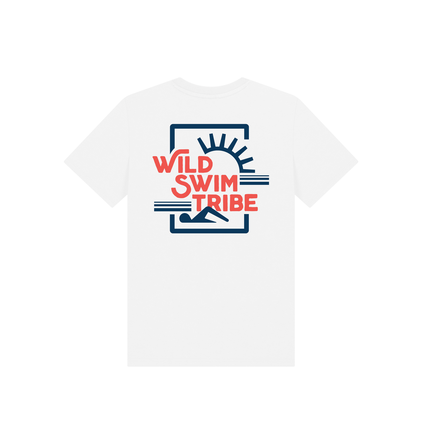White Printed Kids T-Shirt