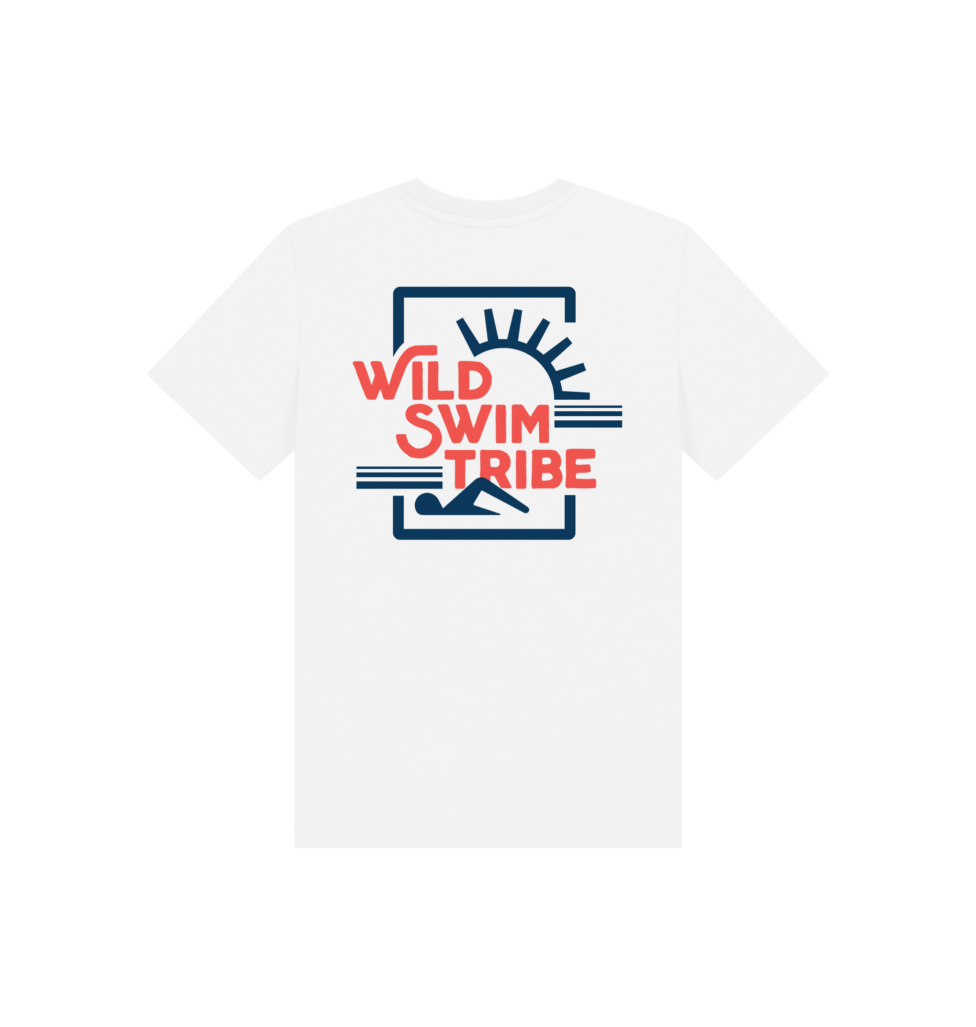 White Printed Kids T-Shirt