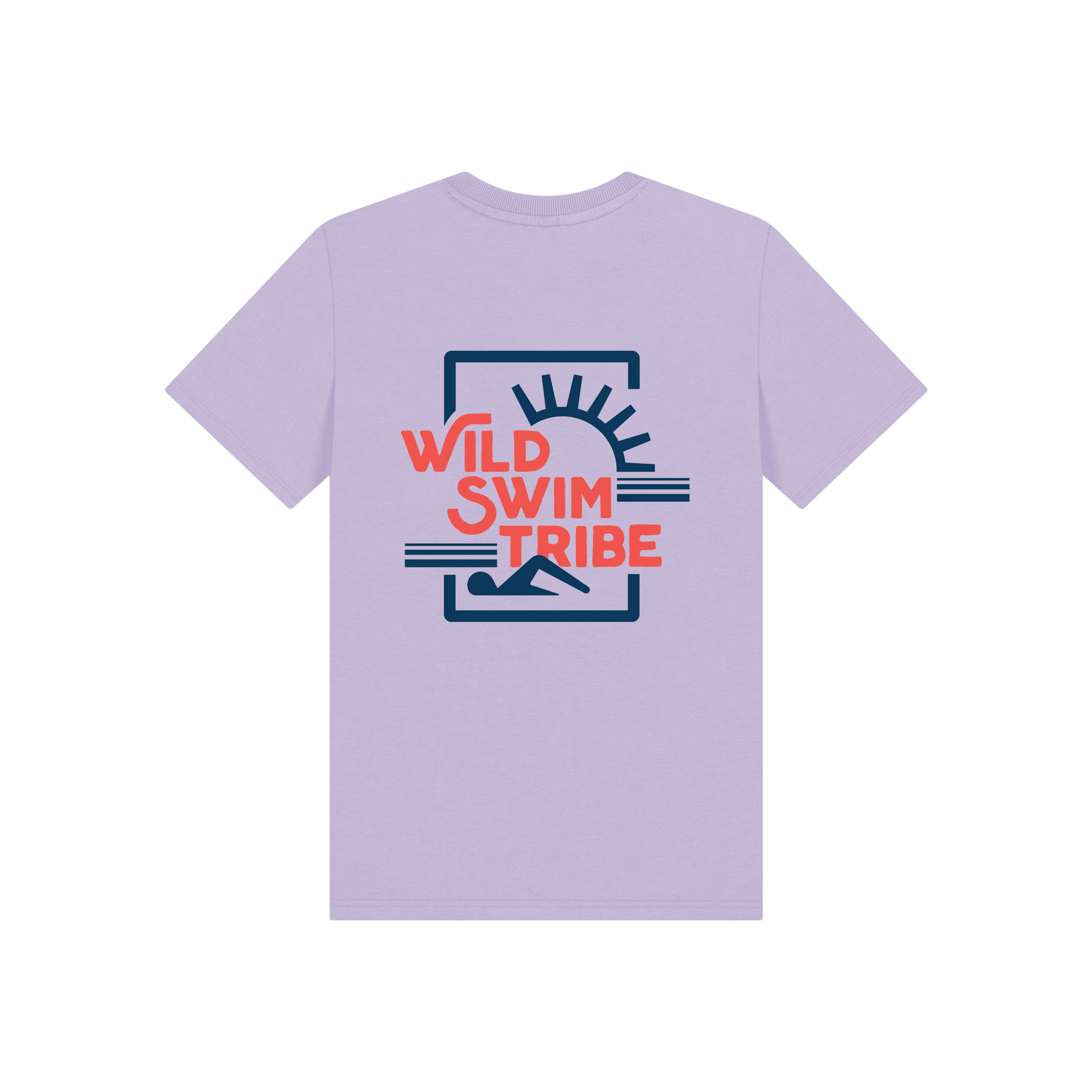 Soft Lilac Printed Kids T-Shirt