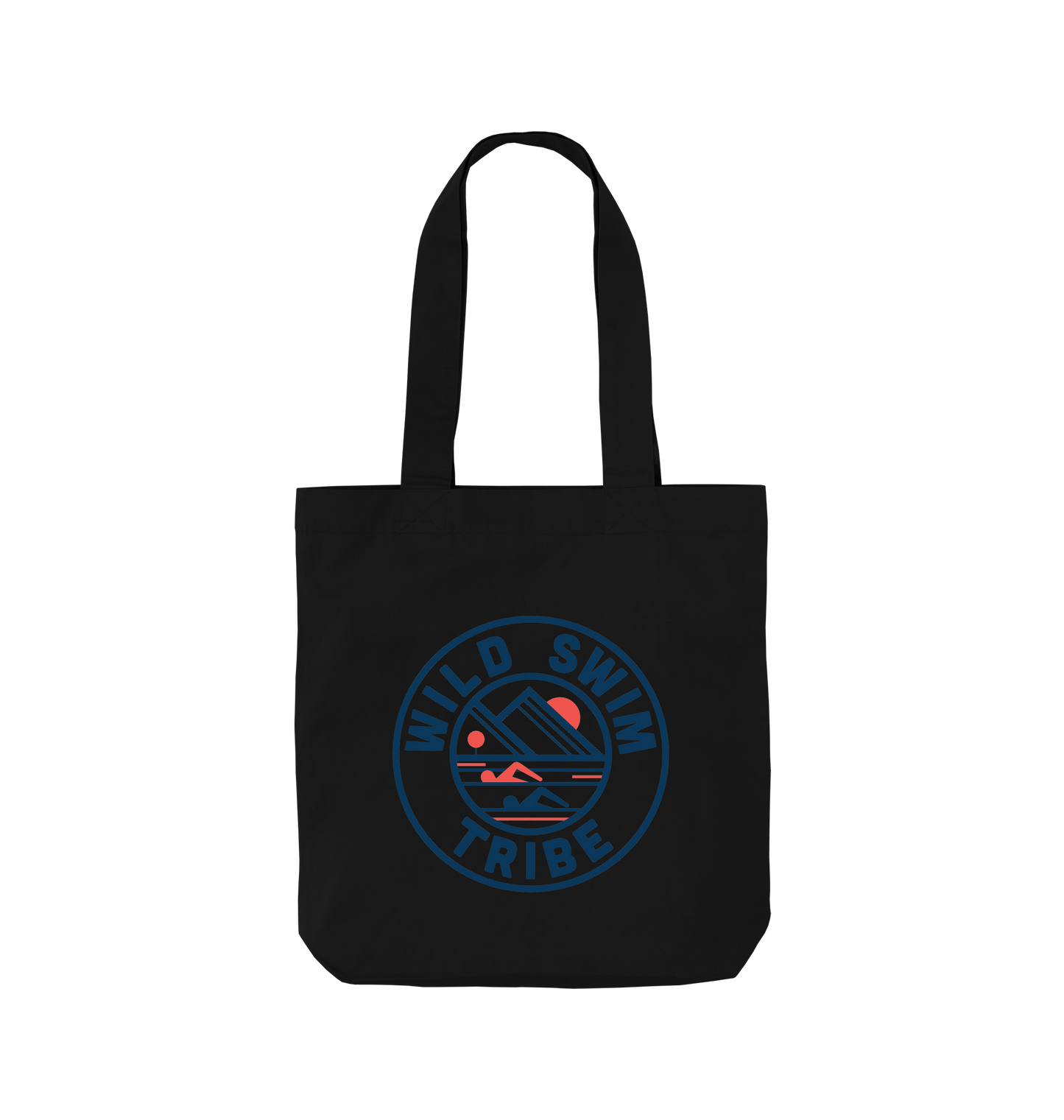 Black Printed Bag