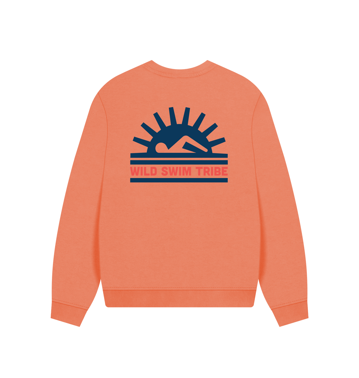 Apricot Printed Sweater