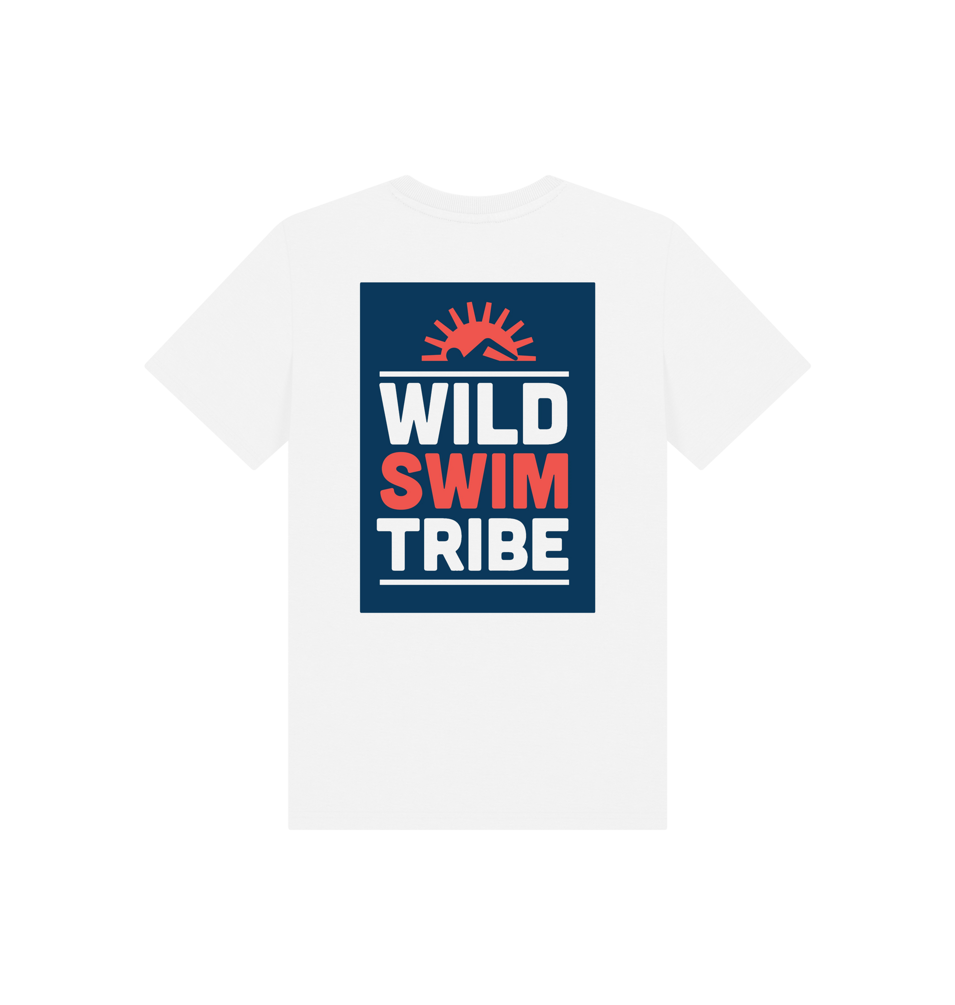 White Printed Kids T-Shirt