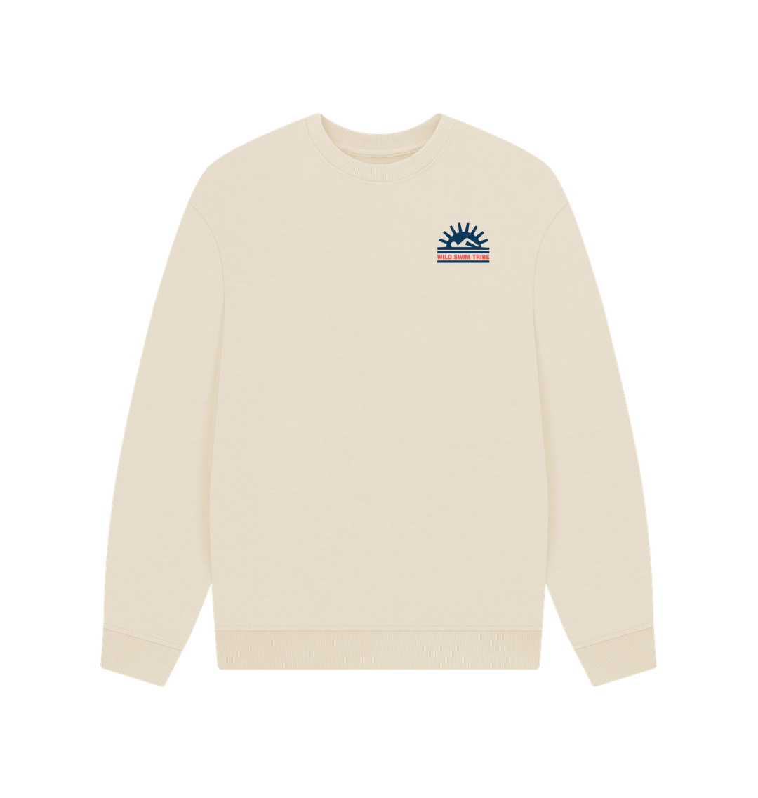 Oat Printed Sweater Front