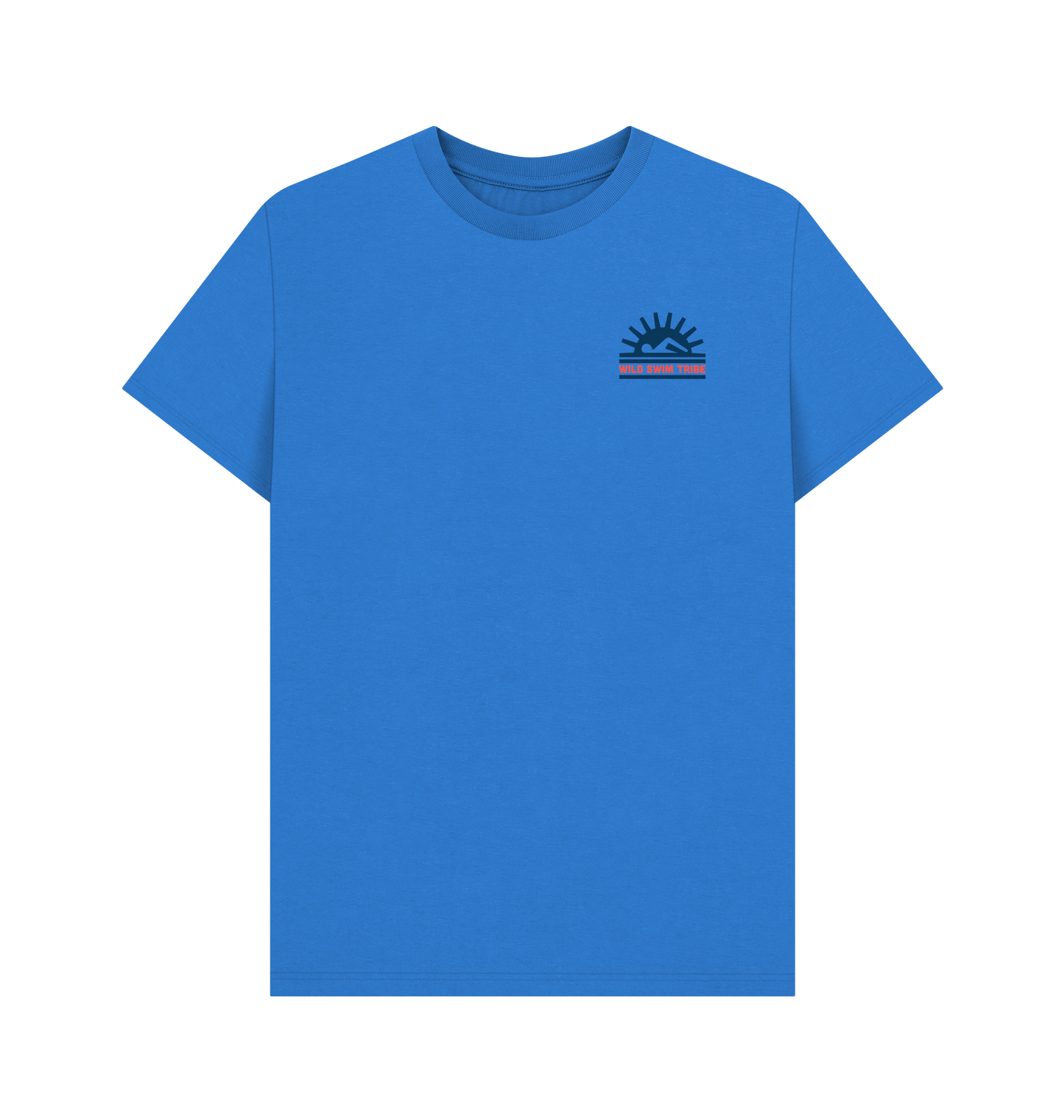 Bright Blue Printed T-shirt