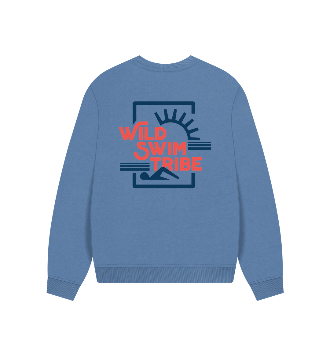 Solent Printed Sweater Back