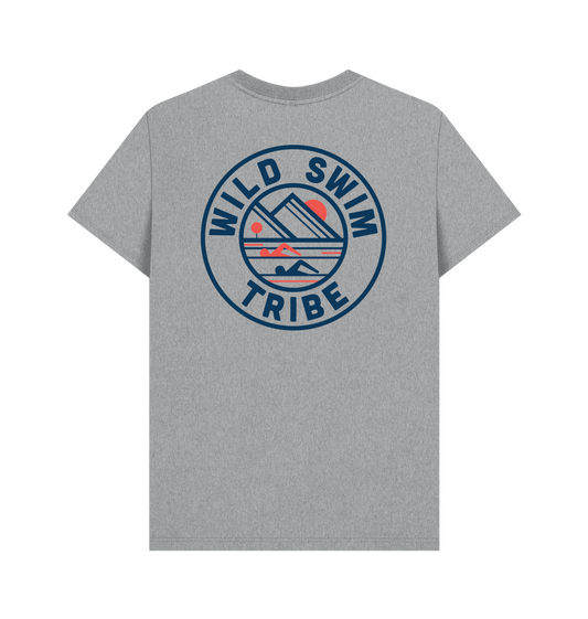 Athletic Grey Printed T-shirt