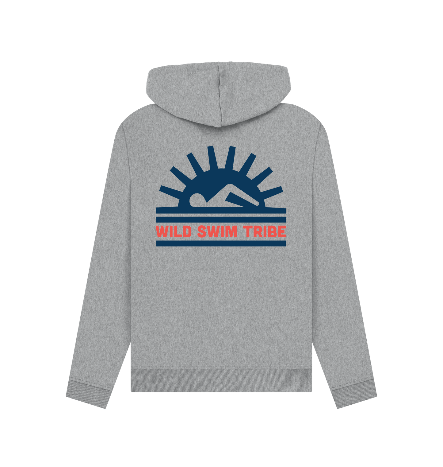 Light Heather Printed Hoody