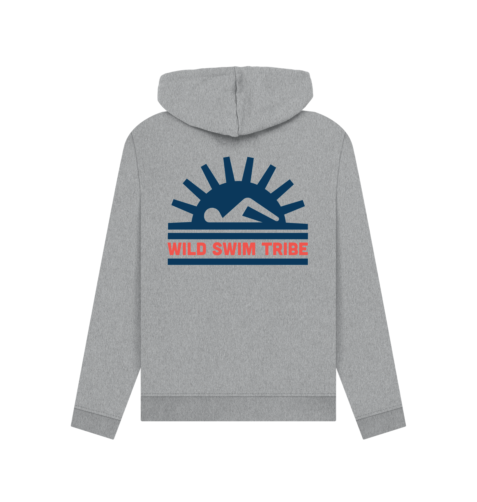 Light Heather Printed Hoody