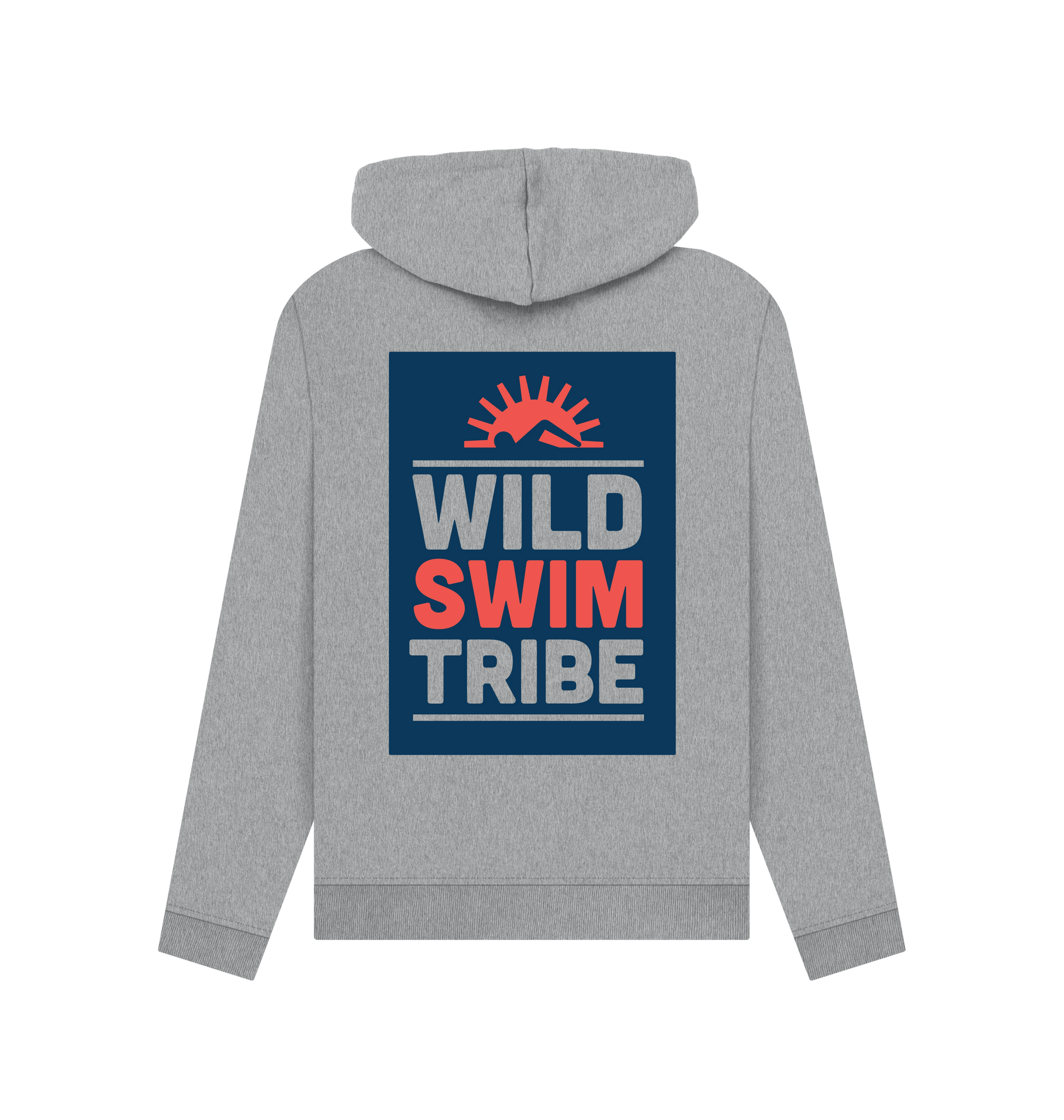 Light Heather Printed Hoody