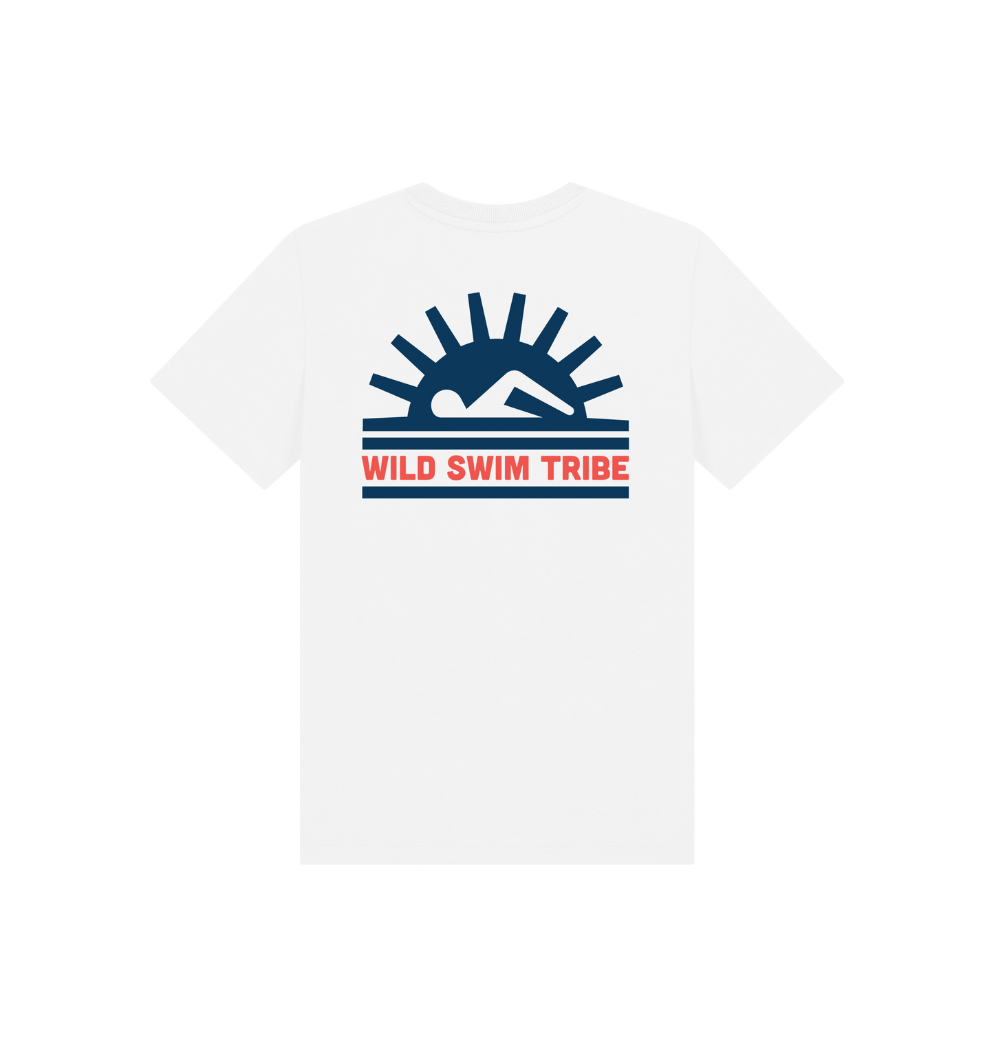 White Printed Kids T-Shirt