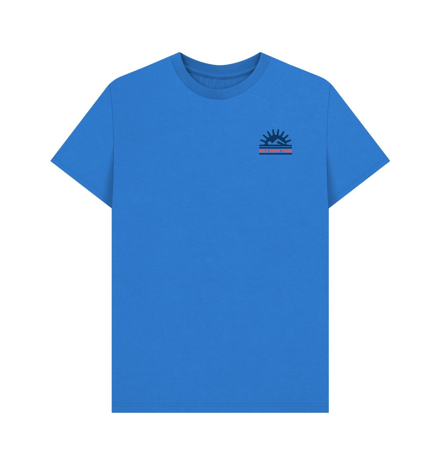 Bright Blue Printed T-shirt