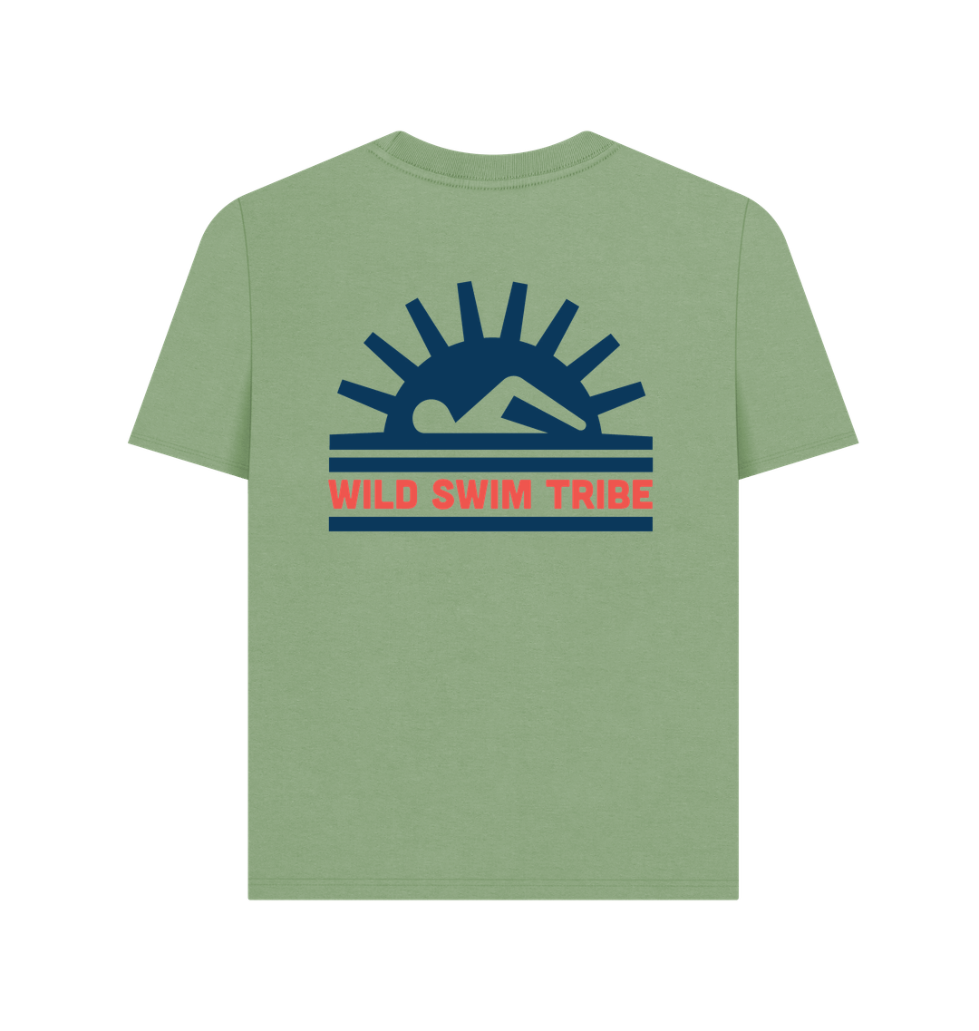Sage Printed T-shirt Back